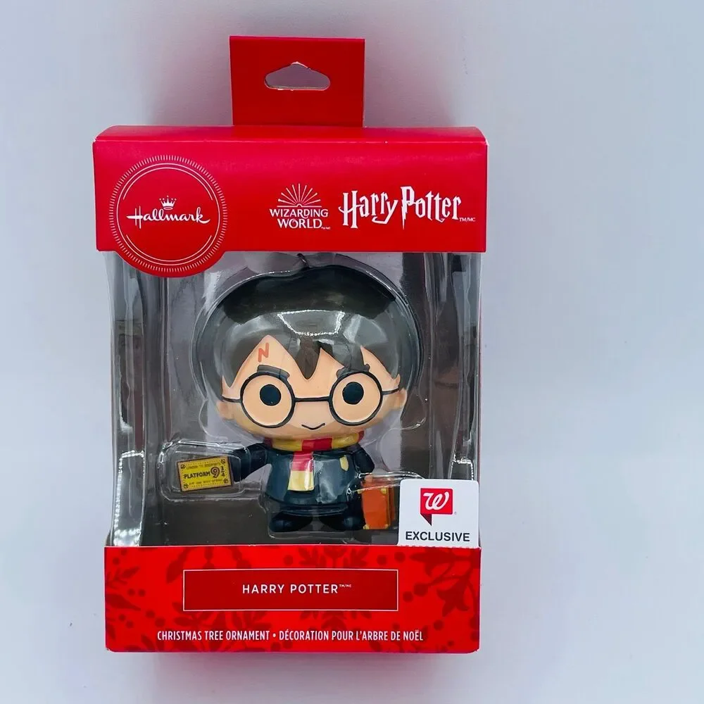 2021 Hallmark Harry Potter Platform 9 3/4 Ticket Ornament Walgreens Exclusive